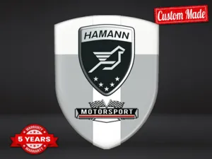 Hamann Badge Auto Performance Max Stylé Pro Résistant